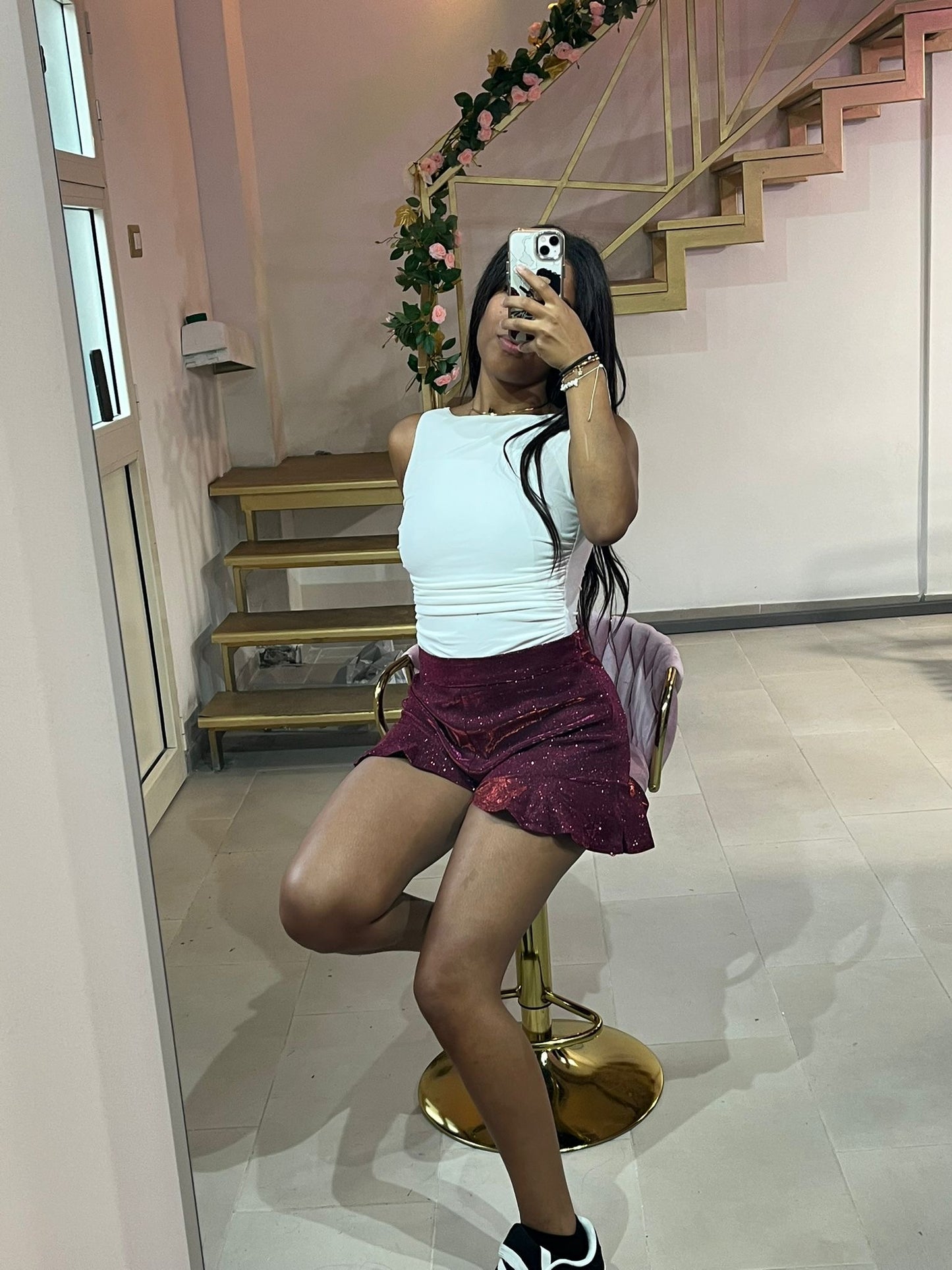 Pantaloncini scintillanti