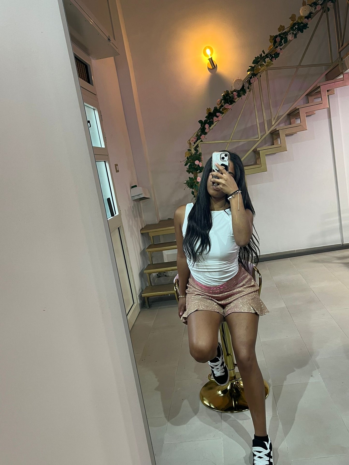 Pantaloncini scintillanti