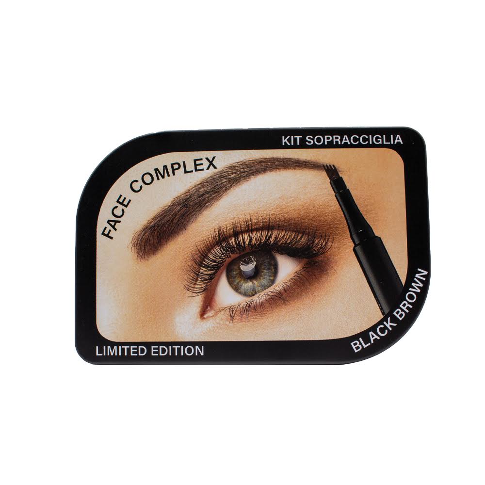 FACE COMPLEX - KIT SOPRACCIGLIA BLACK BROWN